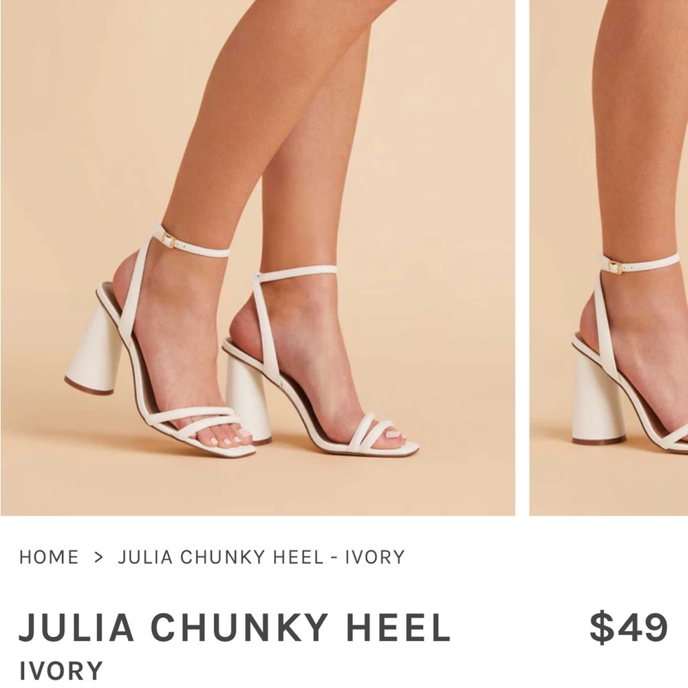 Birdy Grey Julia Chunky heels